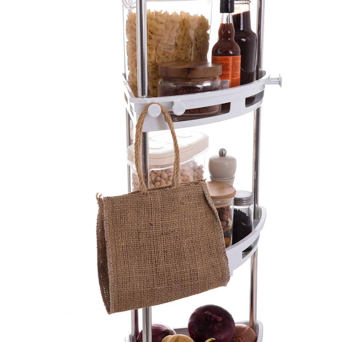 4 Tier Corner Shelf
