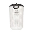 40L Plastic Laundry Basket With Fabric Closure