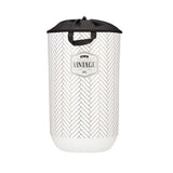 40L Plastic Laundry Basket With Fabric Closure