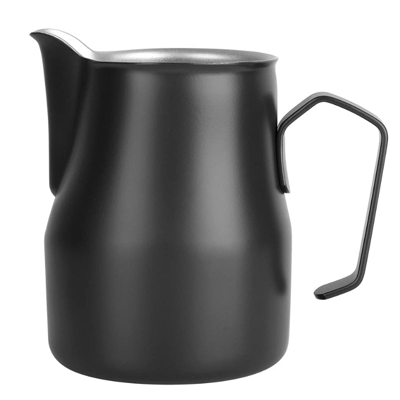 Stainless Steel Milk Frothing Jug Black 550ml