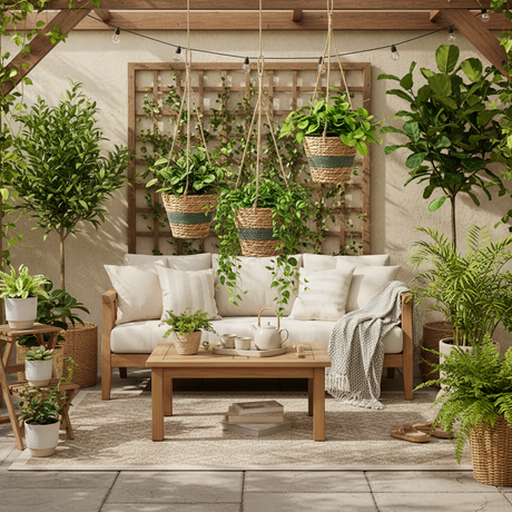 Flower Pot Set3 Dark Green