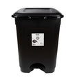 Plastic Garbage Pedal Bin 75L Black