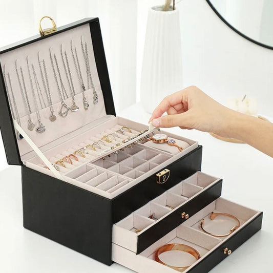 3 Level Luxury Jewelry Box