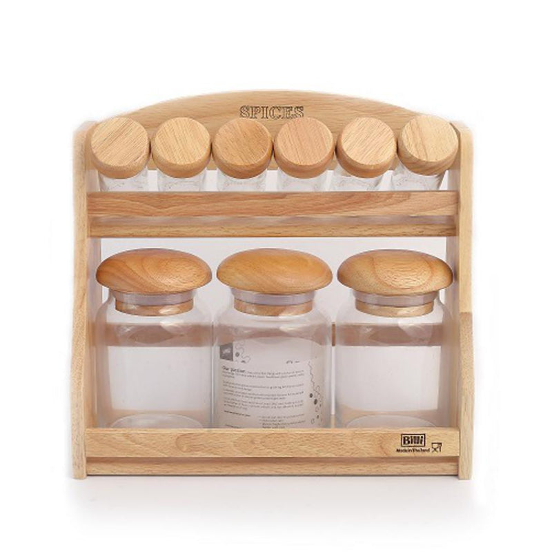 Canister & Spice Set 9pcs