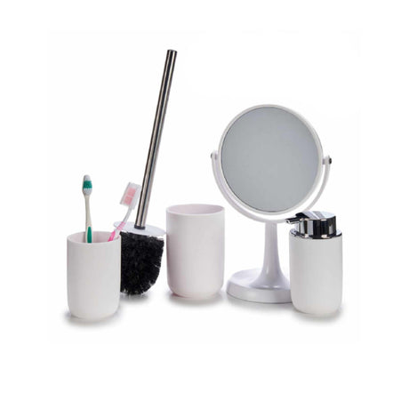 4 Pieces White Bathroom Set
