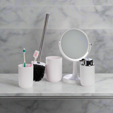 4 Pieces White Bathroom Set