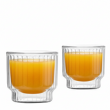 Set Of 2 Double Wall Glasses 260ml