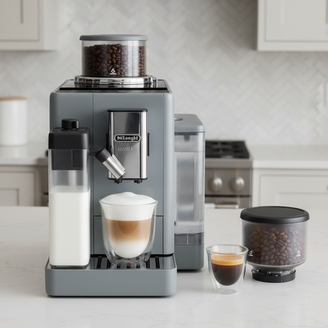 Delonghi Rivelia Fully Automatic Coffee Machine EXAM440.55