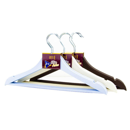 Wooden Clothes Hanger (Set Of 3)