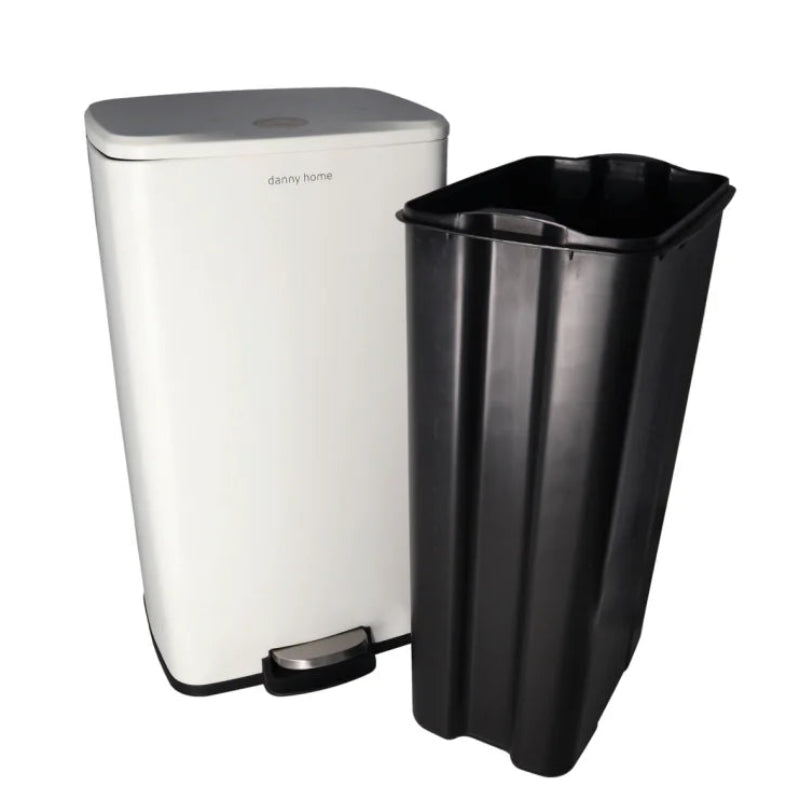 Pedal Bin 30L White
