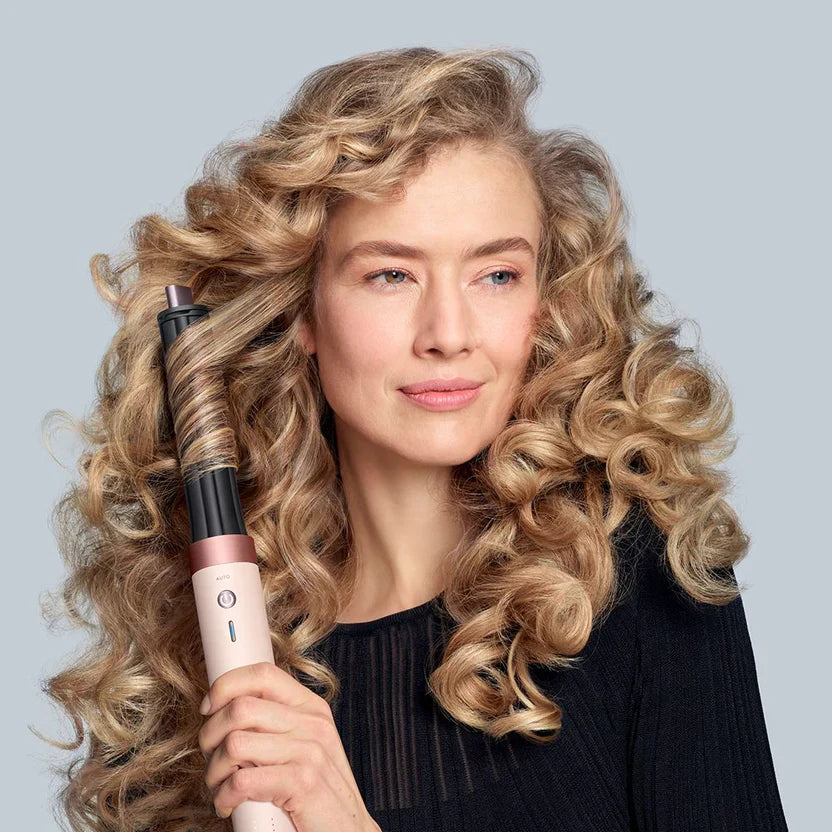 Airwrap I.D., long barrel, straight+wavy model HS08 Kanzan Pink