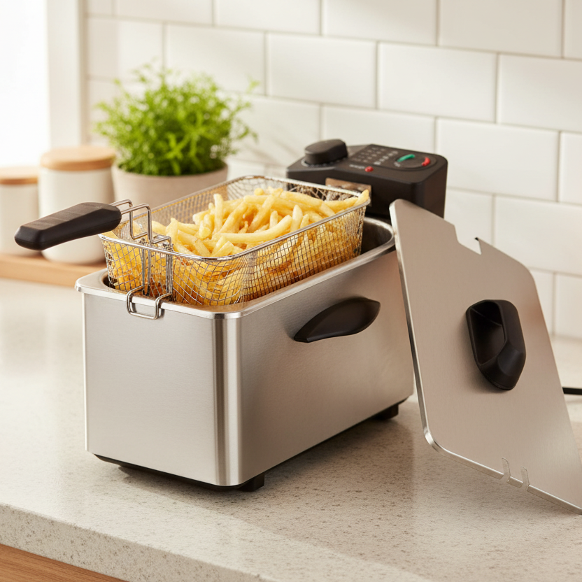 S.S Deep Fryer 3.1 Ltr 2000W
