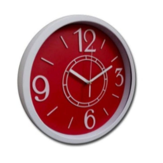 Heritage Wall Clock Bradford Red Dial