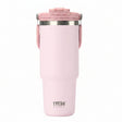 Tyeso Roam Tumbler 2.0 With Flip Straw & Sip Lid 900ml Pink