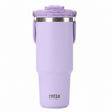 Tyeso Roam Tumbler 2.0 With Flip Straw & Sip Lid 750ml Purple