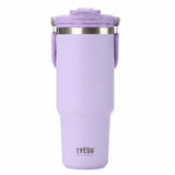 Tyeso Roam Tumbler 2.0 With Flip Straw & Sip Lid 1200ml Purple
