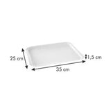 Small White Cardboard Tray Delicia (Pack of 3)