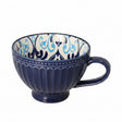 Santorini Breakfast Art Mug Blue 355ml