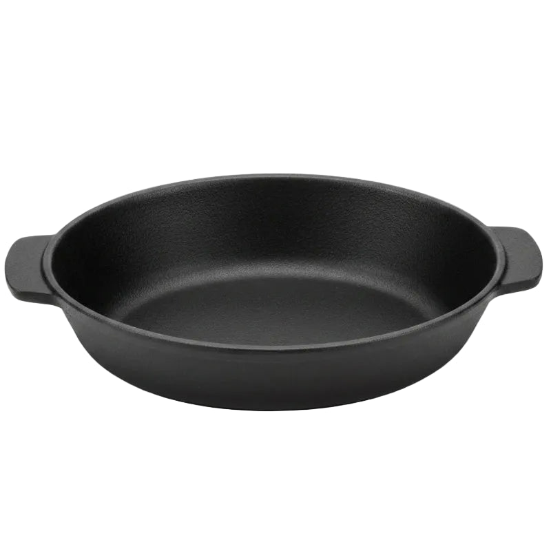 Stoneware Oval Baking Dish Black 7" 