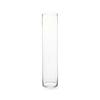 70cm Diam 15cm Cylinder Glass Vase