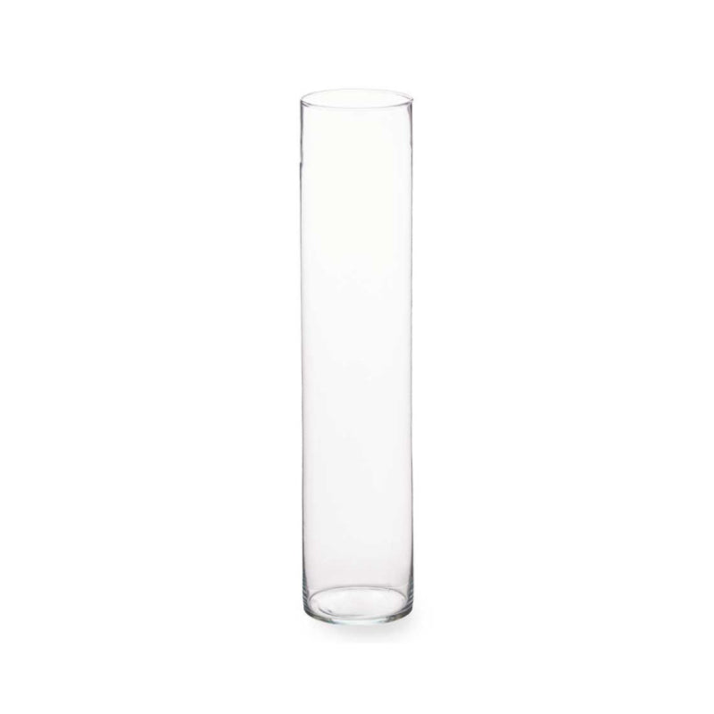 70cm Diam 15cm Cylinder Glass Vase