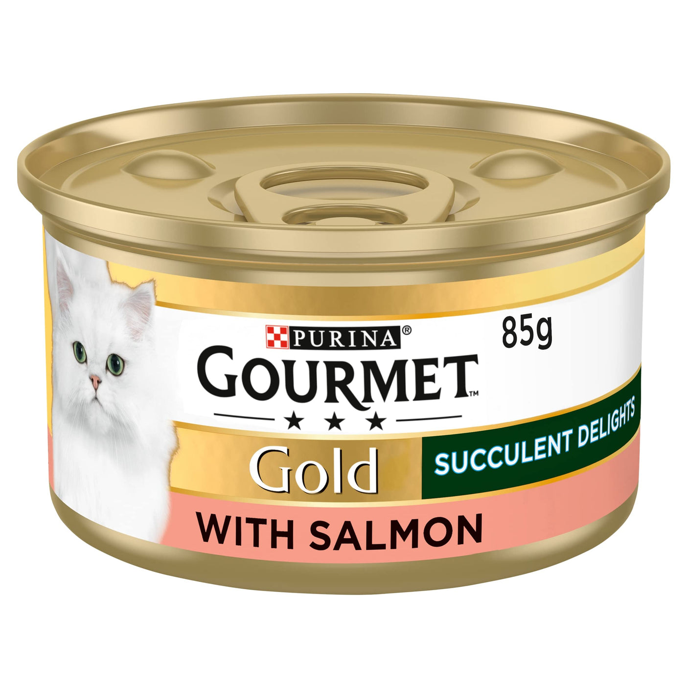 Gourmet Gold Tin Delight Salmon 85gm (Pack of 12)