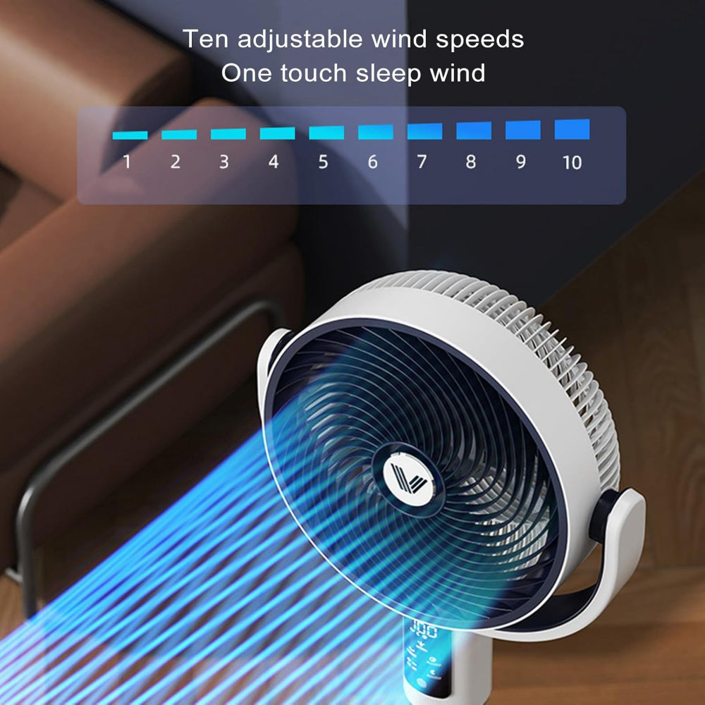 Multi Functional Rechargeable Standing Fan