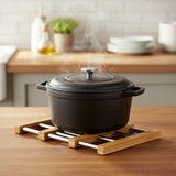 Trivet Stainless Steel Bamboo