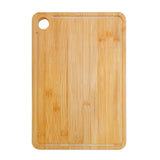 Wooden cutting board, 32 x 45 cm, with circular hanging hole