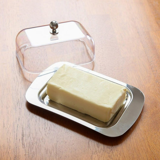 Butter Dish With Acrylic Lid