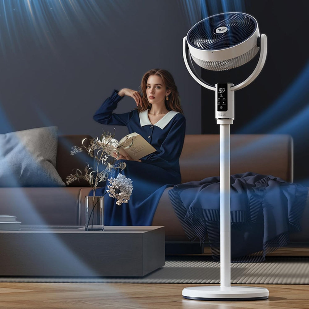 Multi Functional Rechargeable Standing Fan