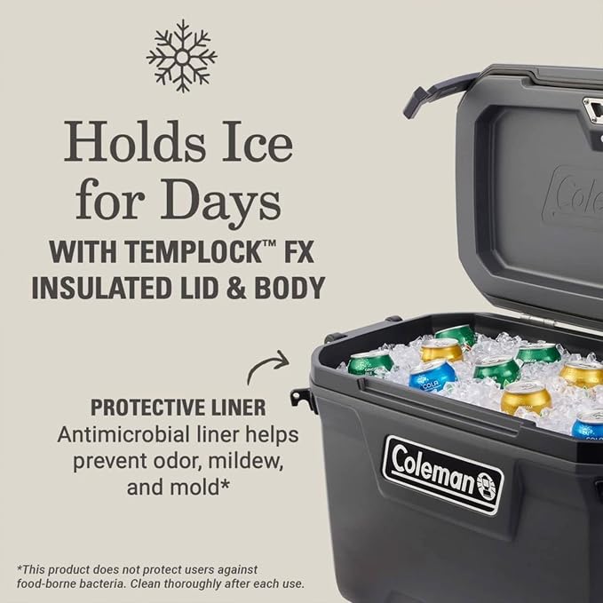 Coleman Convoy Cooler Ice Box 55QT