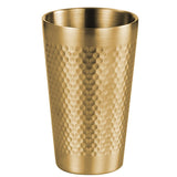 Stainless Steel Drinking Glass Gold 260ml