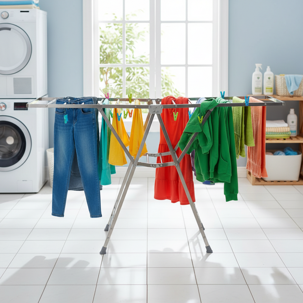 Stainless Steel Cloth Dryer 160 x 50 x 95cm