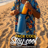 Insulated 2L Cooler Bottle Bag (Single Piece)