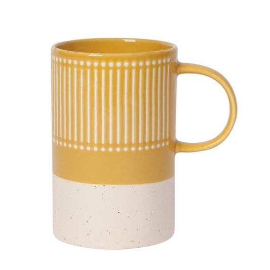 Ceramic Coffee Mug 380ml Yellow
