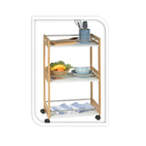 Kitchen Trolley Bamboo With Md