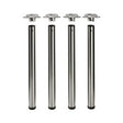 Table Foot Dia 60mm Chrome