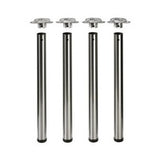 Table Foot Dia 60mm Chrome