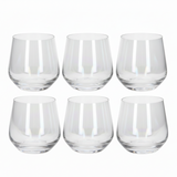 Shining Crystal Drinking Glass Set 6Pcs 360ml