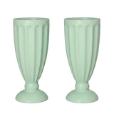 Milkshake Cups Fern Green 350ml (Set of 2)