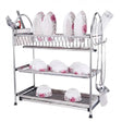 3 Tier Dish Rack Stainless Steel