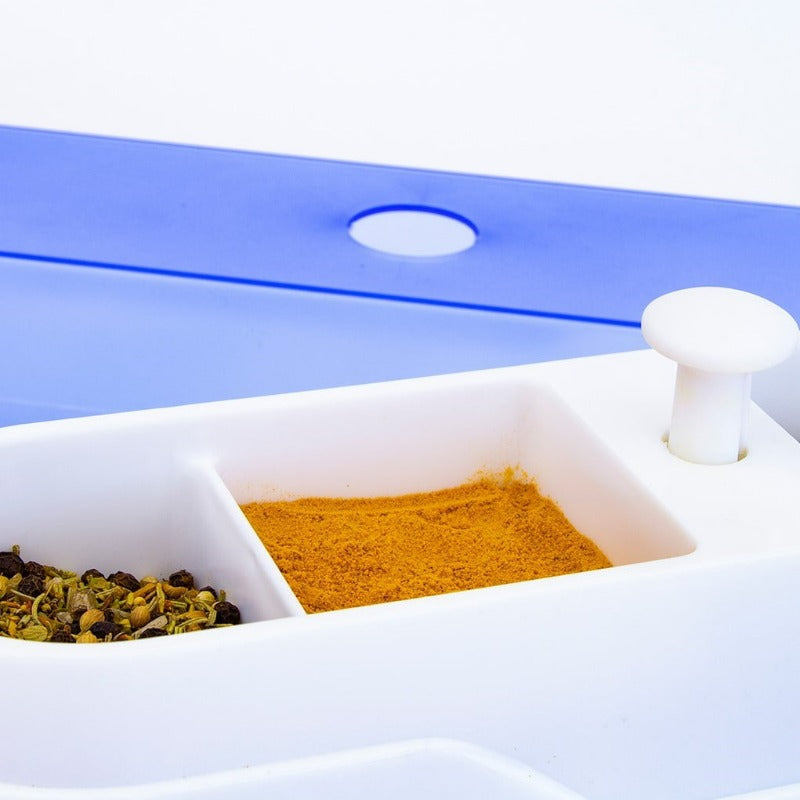 4-Division Spice Tray With Lid