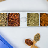 4-Division Spice Tray With Lid