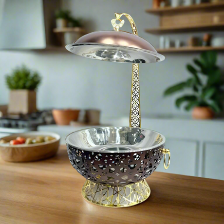 Buffet Dish With Burner