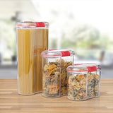 Jar With Safety Closure 1L Transparent