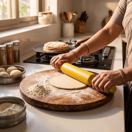Wooden Rolling Pin 47 x 5 cm