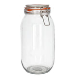 Mason Clip Lid Glass Jar 2L