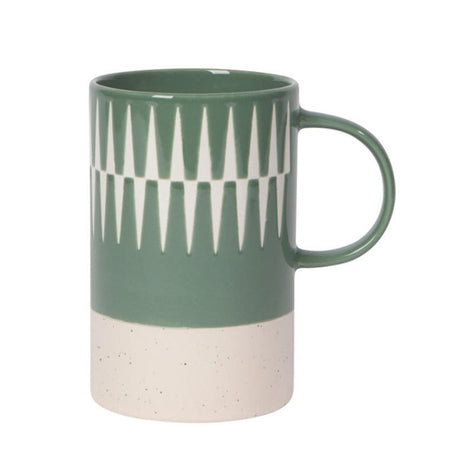 Ceramic Coffee Mug 380ml Green