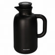 Double Wall Glass Vacuum Flask 1L Black